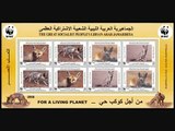 LIBYA - WWF 2008 postal stamps