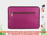 VG Irista Collection ECO Leather Laptop Sleeve for Apple MacBook Pro / MacBook Air 13.3-inch