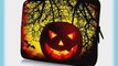 13 inch Rikki KnightTM Halloween Pumpkin on Yellow Tree Background Design Laptop Sleeve