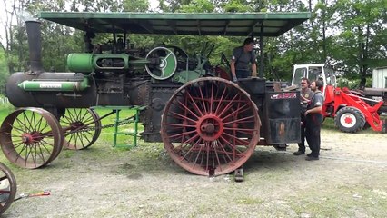 Fire up the Case 65HP Steam Engine