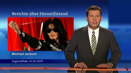 Download Video: Michael Jackson ist tot - Meldung vom 26.06.09 / 0:40 Uhr