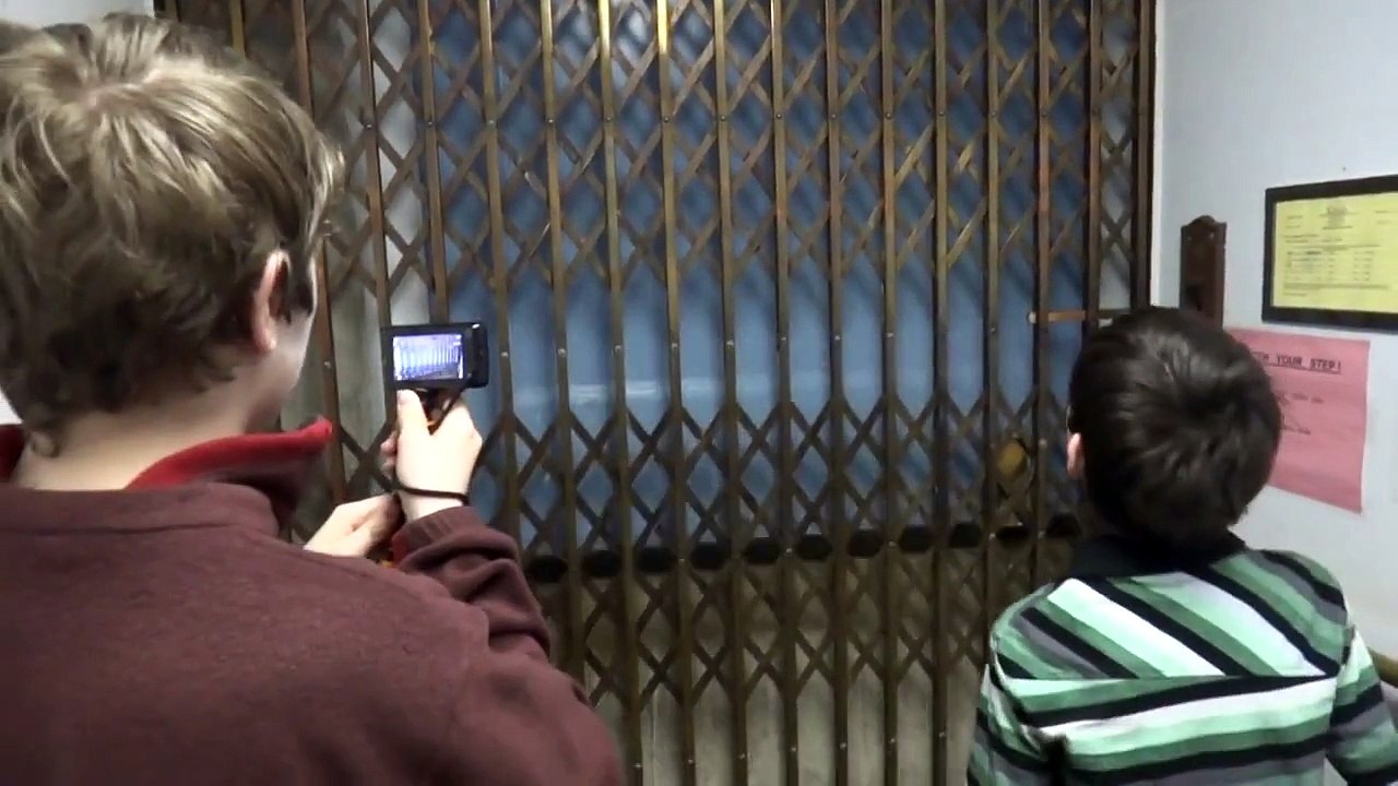Elevator Trio: Famous Otis elevator @ The Guggenheimer Nursing home with cannycart and TJelevatorfan