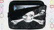 10 inch Rikki KnightTM Tattoo Skull on Grunge Design Laptop sleeve - Ideal for iPad 234 iPad
