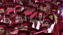 James Rogers gives the commencement address at NC State's May 2011 Graduation