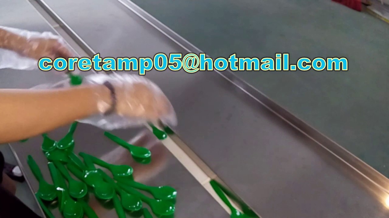 Automatic plastic spoon packaging machine price