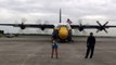 Blue Angels C-130 Fat Albert start up!