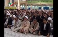 سانسور واژه آش از سخنرانی خامنه ای در تلویزیون ایران