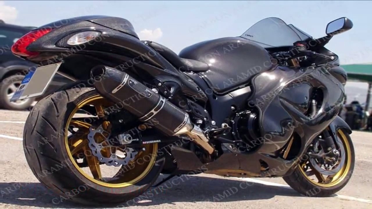 Suzuki Hayabusa 2012 Carbon fiber custom video Dailymotion
