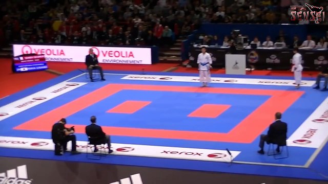 Rika Usami - Kata Chatanyara Kushanku - Final - 21st WKF World Karate Championships Paris Bercy 2012