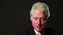 President Clinton Explains Headlines Versus Trendlines