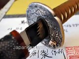 Japanese Samurai Sword 일본도風 기우귀가 (단조).wmv