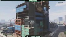 GTA 5 Glitches - Shush Animation Freeze Glitch   Secret Location Construction Buiding Wallbreach