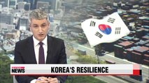 Korea boasts world-class tolerance against economic crises