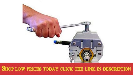 Mastercool (71550) Black Manual A/C Hose Crimper Top