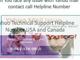1-844-334-9858 Yahoo Toll free Number USA and Canada
