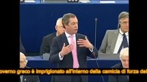 Crisi Grecia 2010: Il collasso dell'Euro annunciato in Gennaio 2009 da Nigel Farage