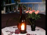 Glasschleifen:Windlichter-Kerzenständer-Trinkgläser- Vasen-aus Recycling-Glas