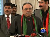 Asif Ali Zardari fiery speech (Islamabad) - Geo Reports - 17 Jun 2015