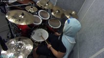 [Is It Wrong to Try to Pick Up Girls in a Dungeon?] ED 分島花音  - Right light rise Drum Cover !