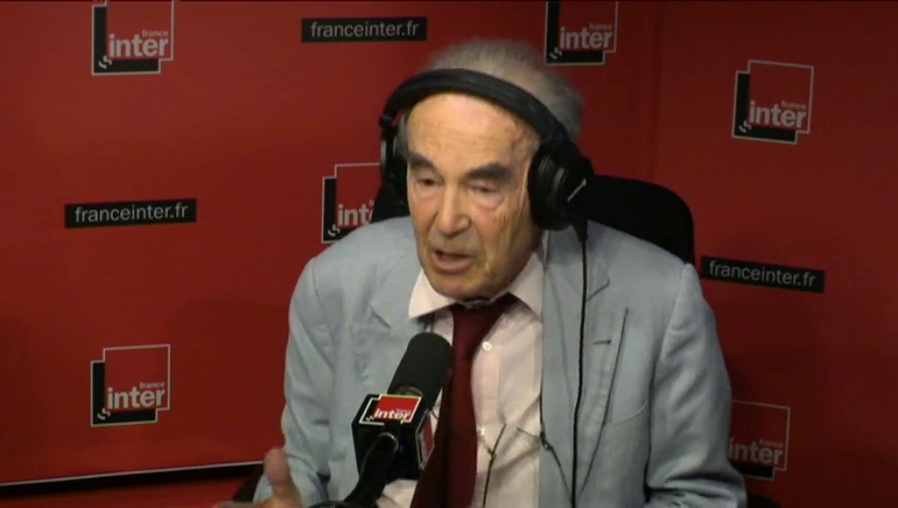 Robert Badinter : "On ne peut pas utiliser le droit contre le travail"