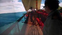 Reconstitution virtuelle d'un navire du 18ème siècle