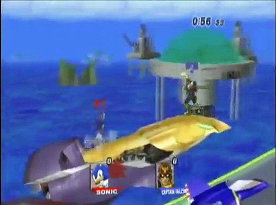 SSBB: Sonic Racing On Big Blue