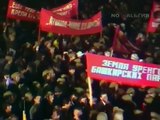 Митинг, посвященный отъезду бойцов ударного комсомольского отряда на важнейшие стройки   2