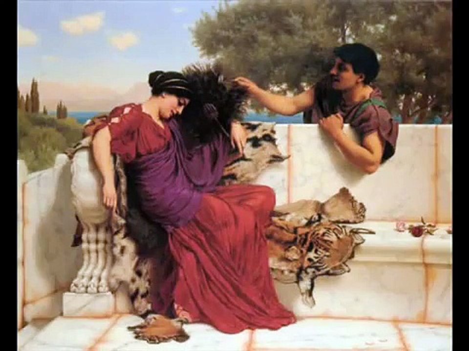 Música de la Grecia antigua & John William Godward