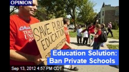 Education - Agreeing With Liberals For The Wrong Reasons