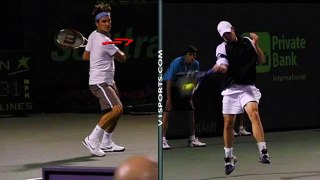 Tennis instruction  Forehand secrets coiling and uncoiling From tennisoxygen com