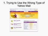 Mistakes People Make When They Configure Outlook for Yahoo Mail