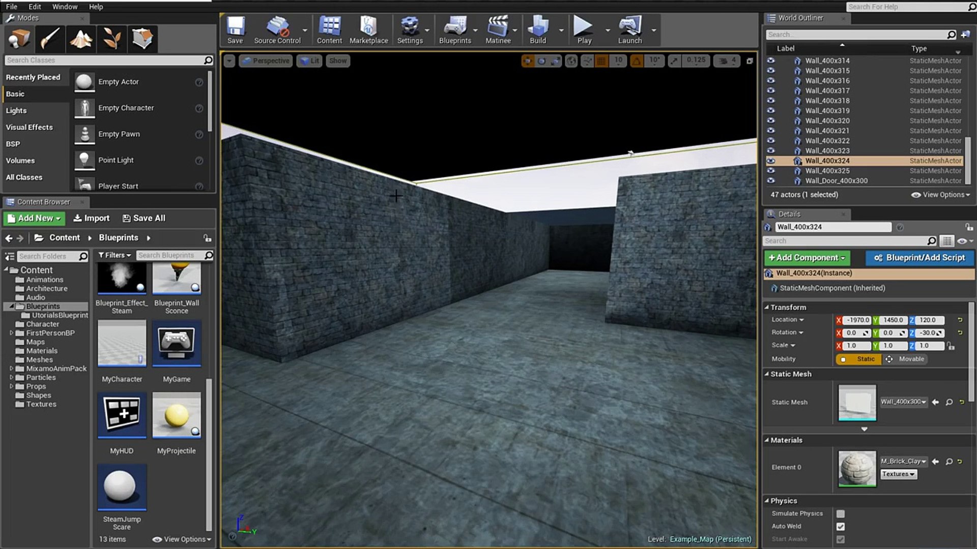 Unreal Engine Tutorial #4: Mini Horror game pt.5 (Greek) - video Dailymotion