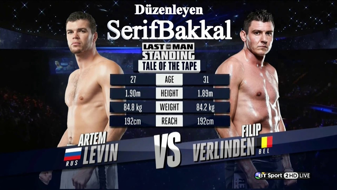 Artem Levin - Filip Verlinden GLORY 17 LosAngeles (Bilgehan Demir Anlatımı)