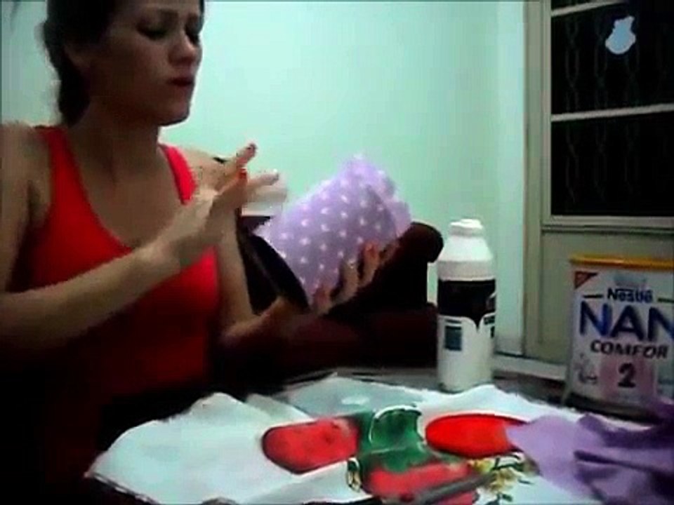 Lata Forrada com Tecido