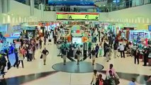 At Dubai Airport Beautiful Dance Performance To Entertain Passengers