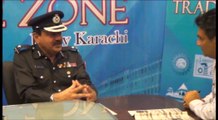 A.K Memon conducting forum Ghulam Qadir Thebo Add. I.G. (Karachi) Chief Police Officer  discussing at Trade Zone Forum.