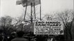 The anti war protests against the United States involvement in the Vietnam War. HD Stock Footage