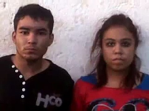 Interrogatorio a jovenes Zetas antes de ser colgados en Zacatecas capital.