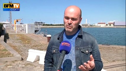 "On voit sur cette vidéo la difficulté de la mission" de la police à Calais