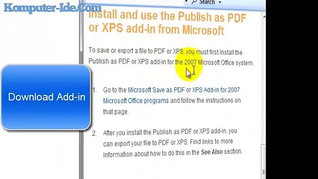 Cara Merubah File WORD ke PDF Dengan Microsoft Office