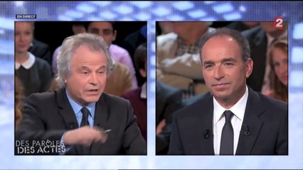 Franz Olivier Giesbert ridiculise  Copé sur le plateau de DPDA