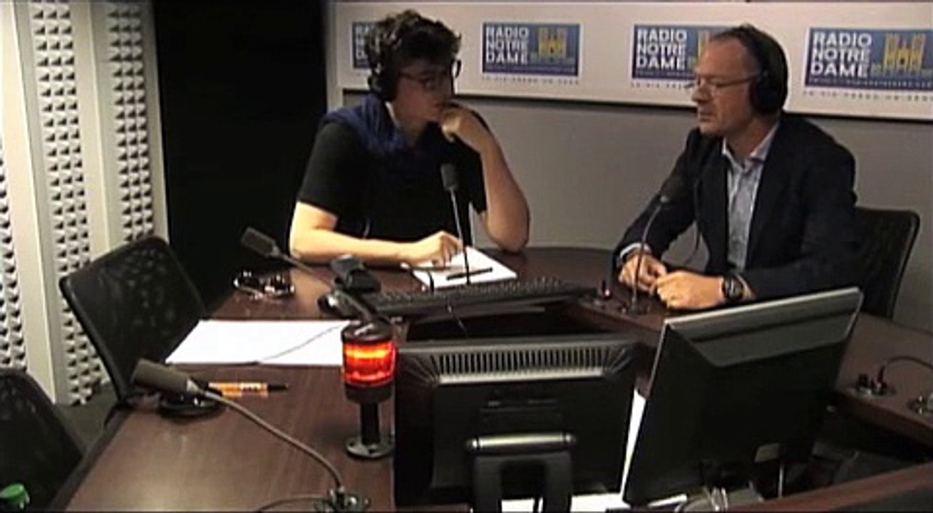 Rencontre avec l'officier pilote, Alain Iliou, à l'occasion de la messe de l'aéronautique et de l'espace célébrée lors du salon du Bourget le 21 juin