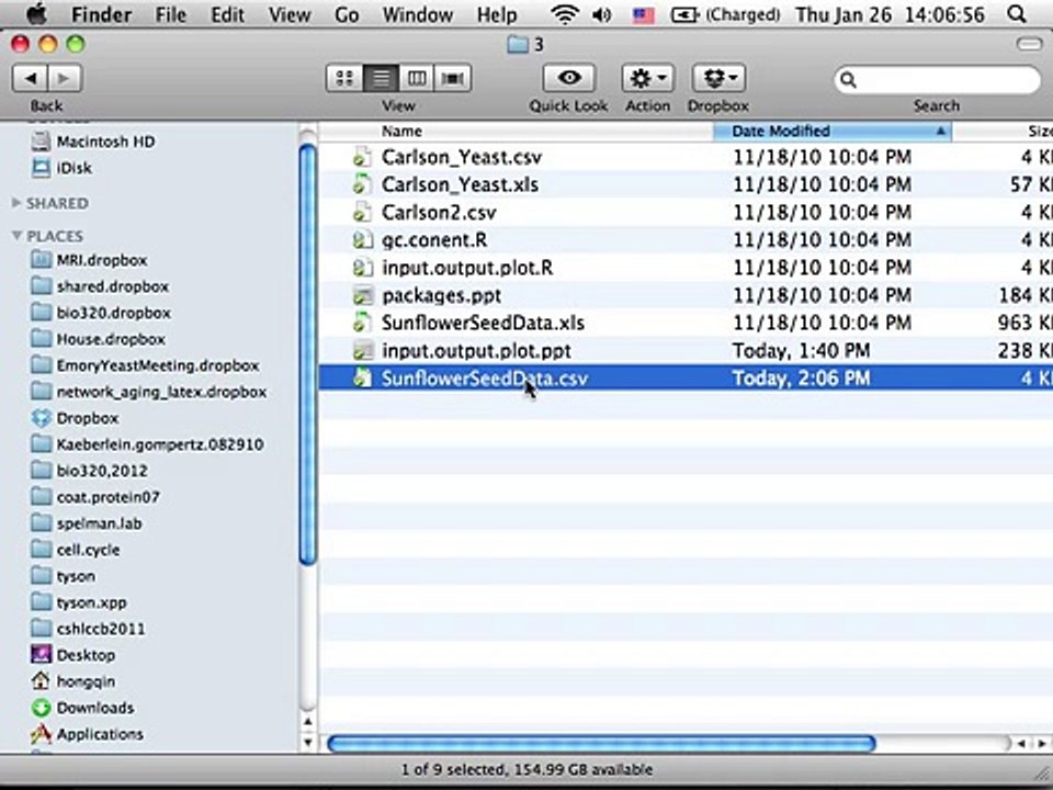 Convert excel file to csv, read into R and plot