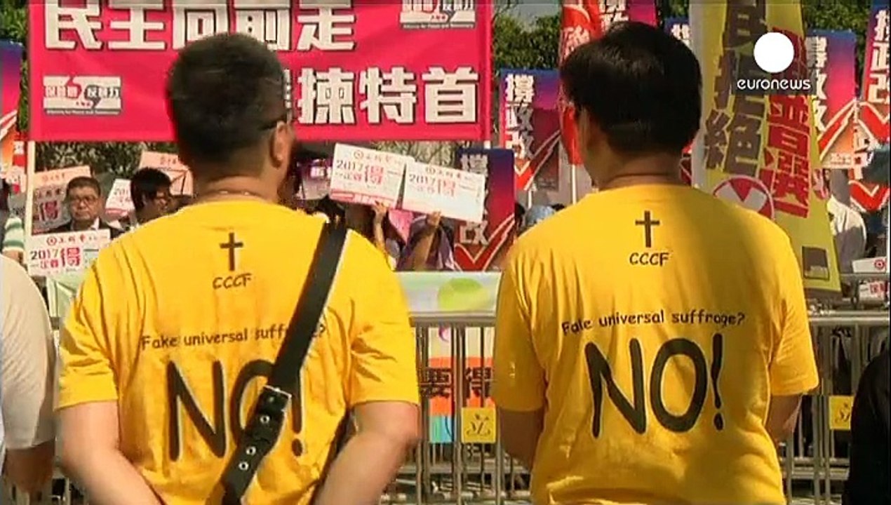 Hongkong: Debatte über Wahlreform im Parlament