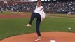 Armless Man Throws Perfect First Pitch at Giants Game