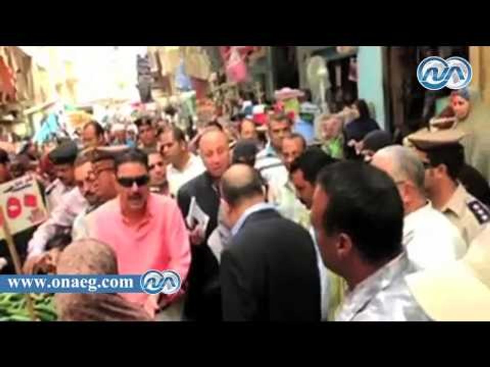 جولة مدير امن المنوفية بعدد من اسواق الخضار والفاكهة