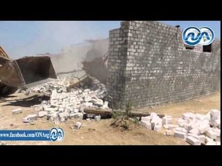 الأمن يزيل 500 حالة تعدي على أراضي الدولة بأحياء السويس