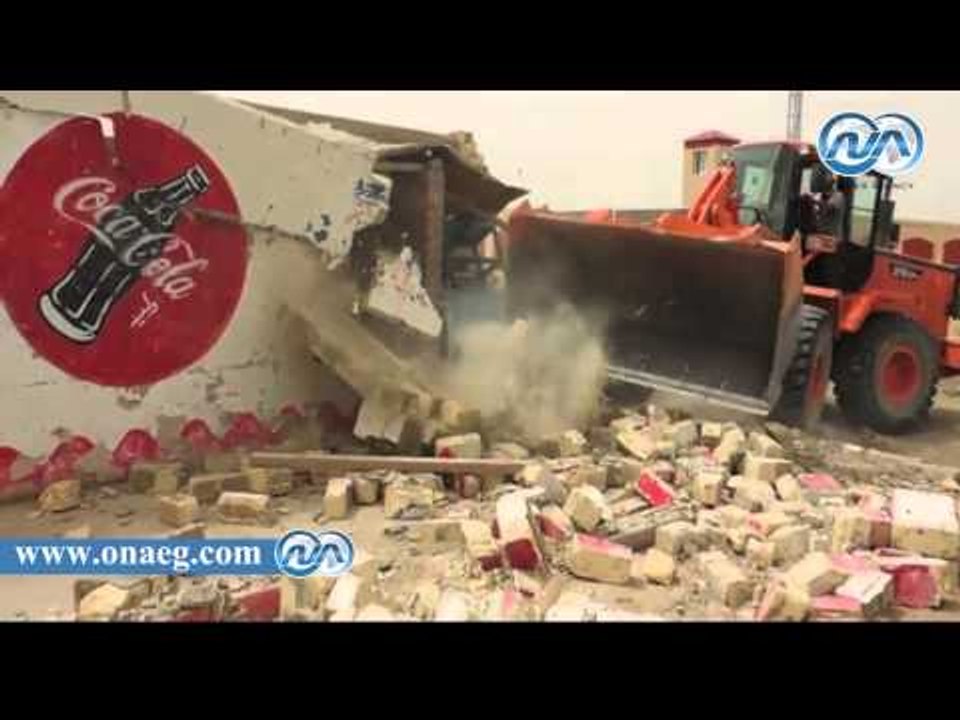 إزالة 60 حالة تعدي على أراضي الدولة بالأدبية وا...