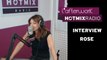 Rose en interview sur Hotmixradio