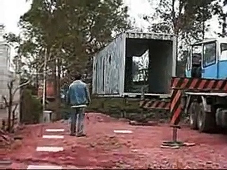 Projeto Casa Container - Posicionamento dos Containers